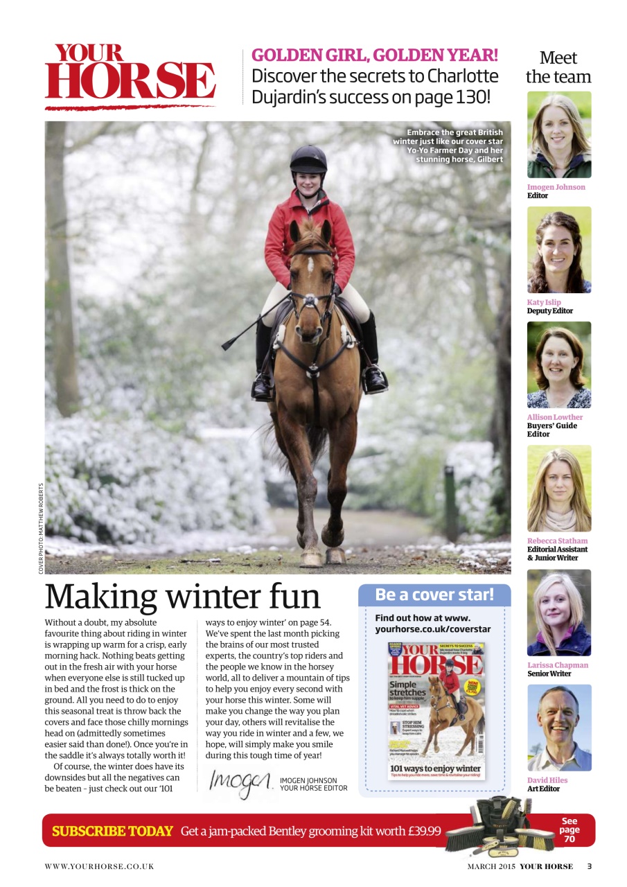 Your Horse Preview Pages