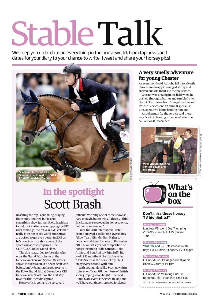 Your Horse Preview Pages