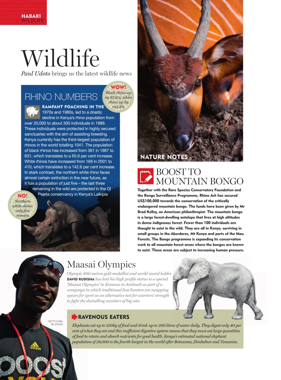 MSAFIRI – Kenya Airways Inflight Preview Pages