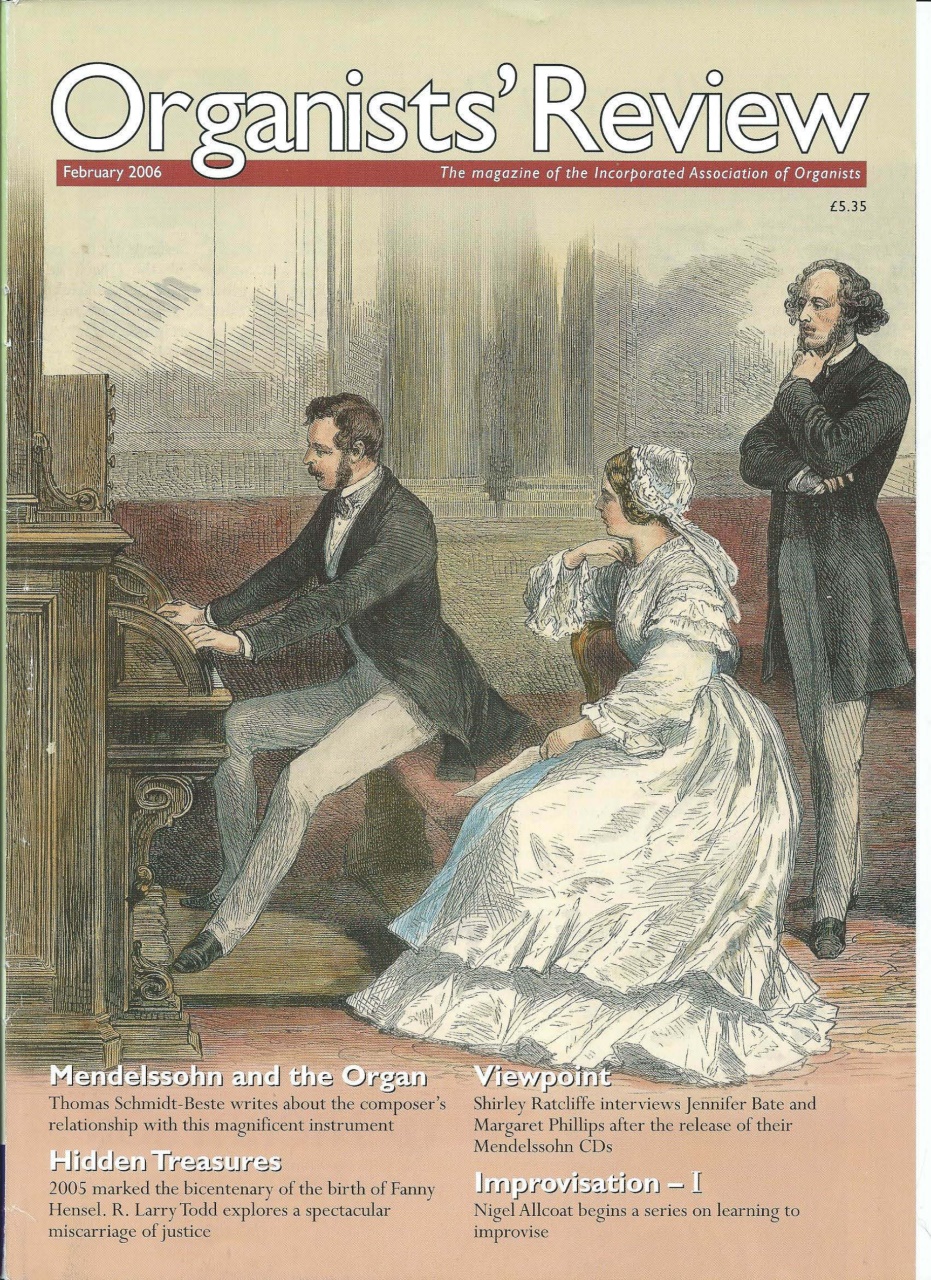 Organists' Review Preview Pages