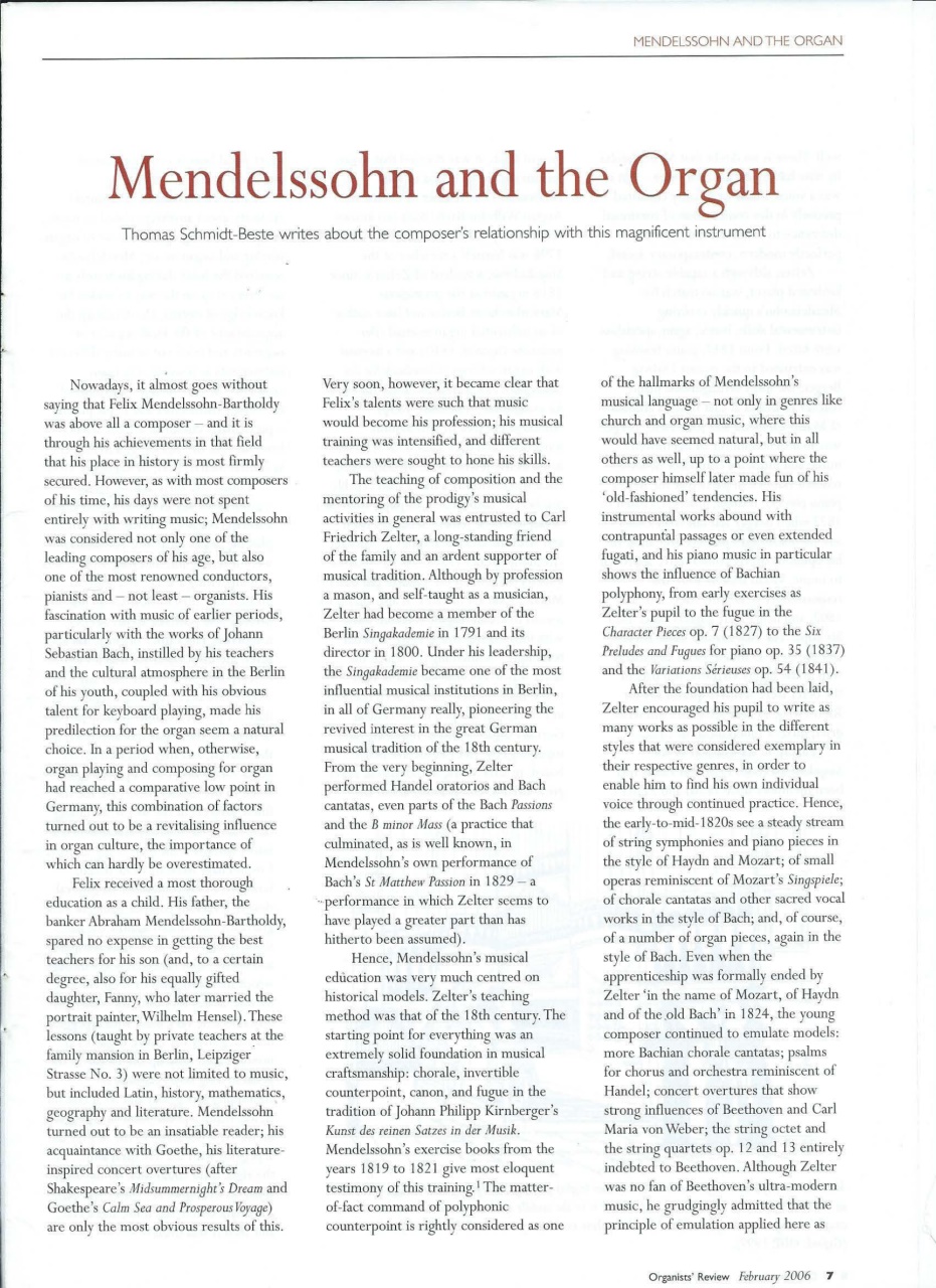 Organists' Review Preview Pages