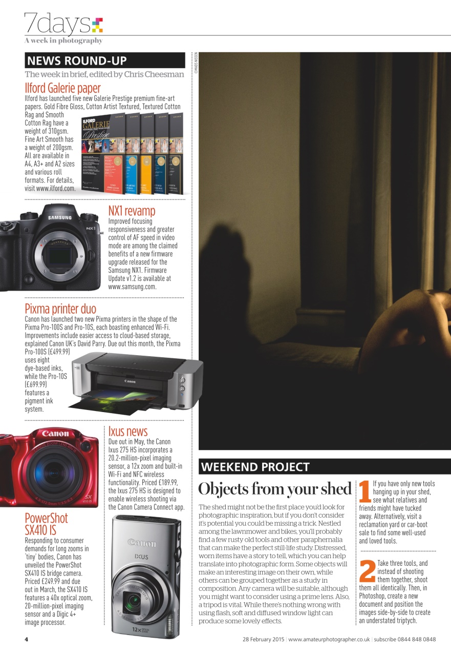 Amateur Photographer Preview Pages