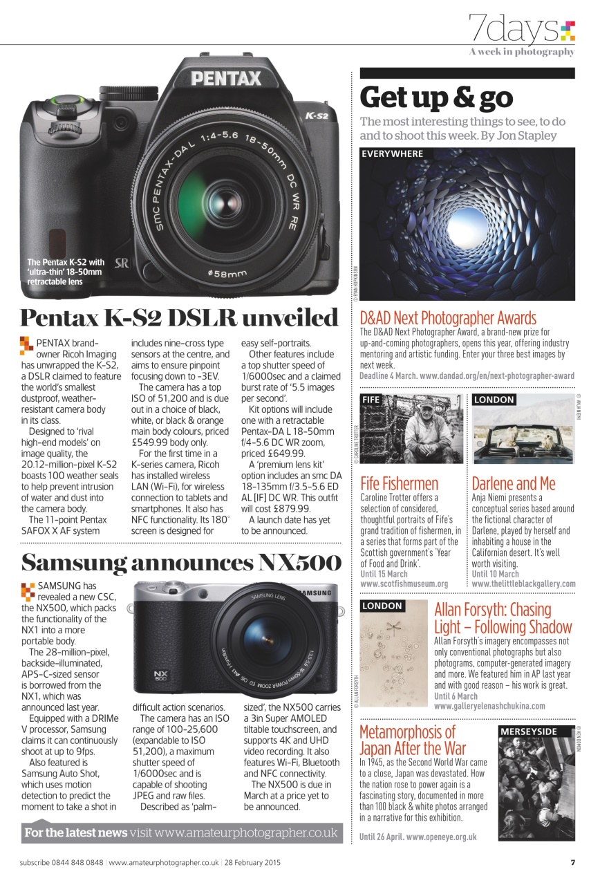 Amateur Photographer Preview Pages