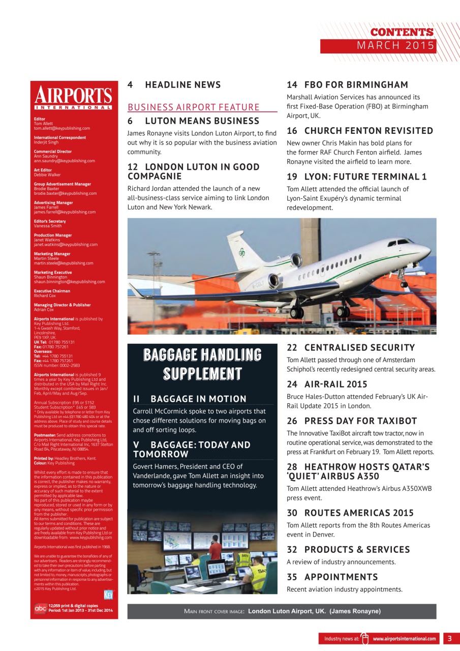 Airports International Preview Pages