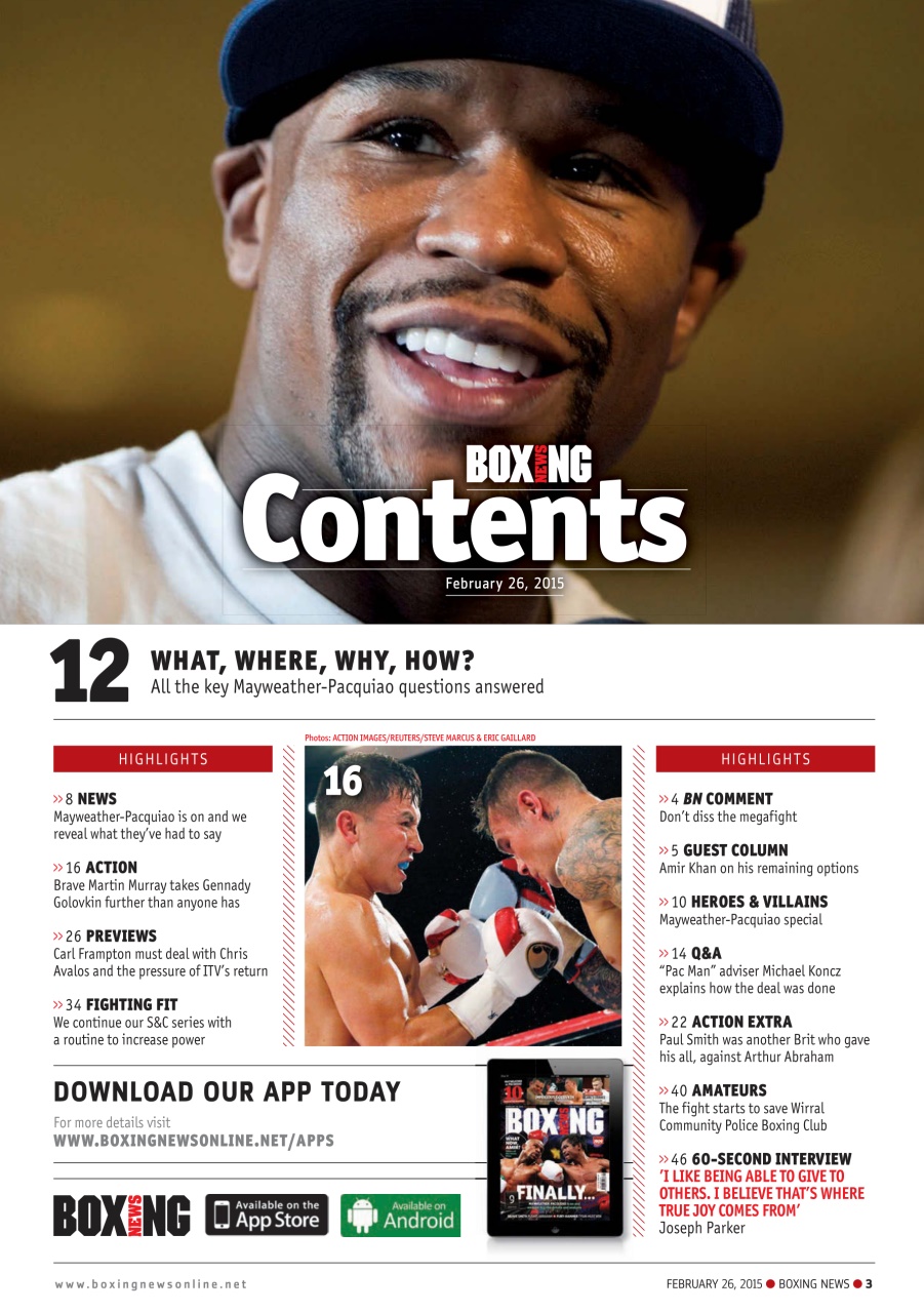 Boxing News Preview Pages