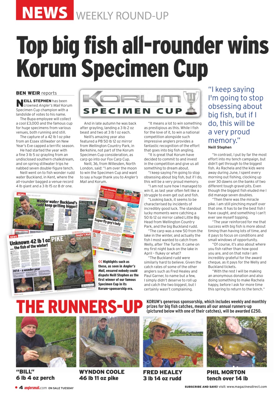 Anglers Mail Preview Pages