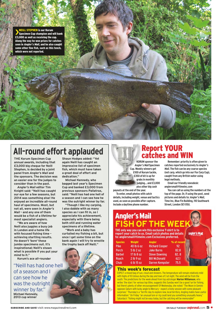 Anglers Mail Preview Pages