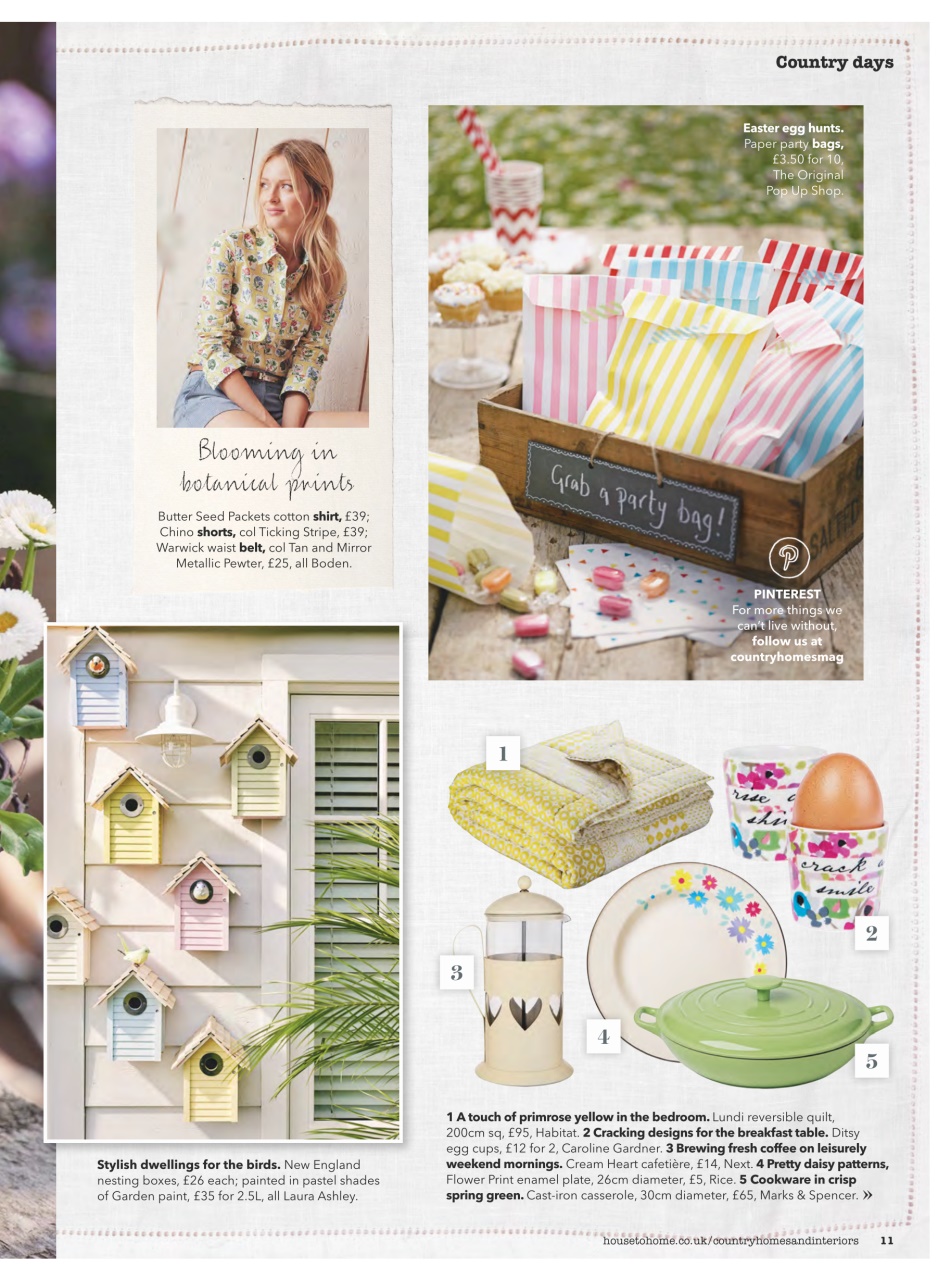 Country Homes & Interiors Preview Pages
