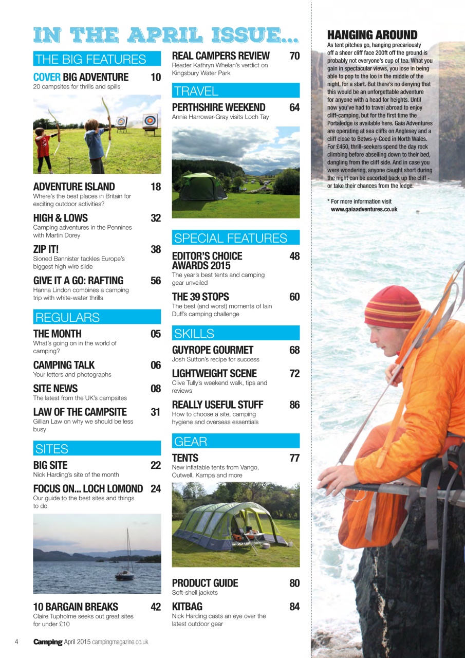 Camping Preview Pages