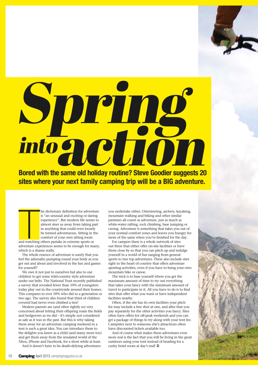 Camping Preview Pages