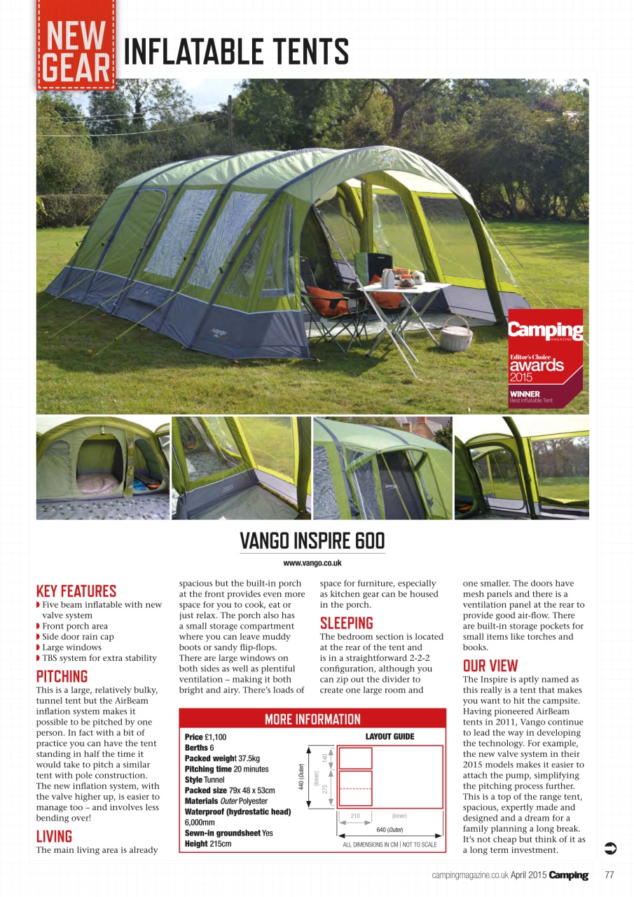 Camping Preview Pages