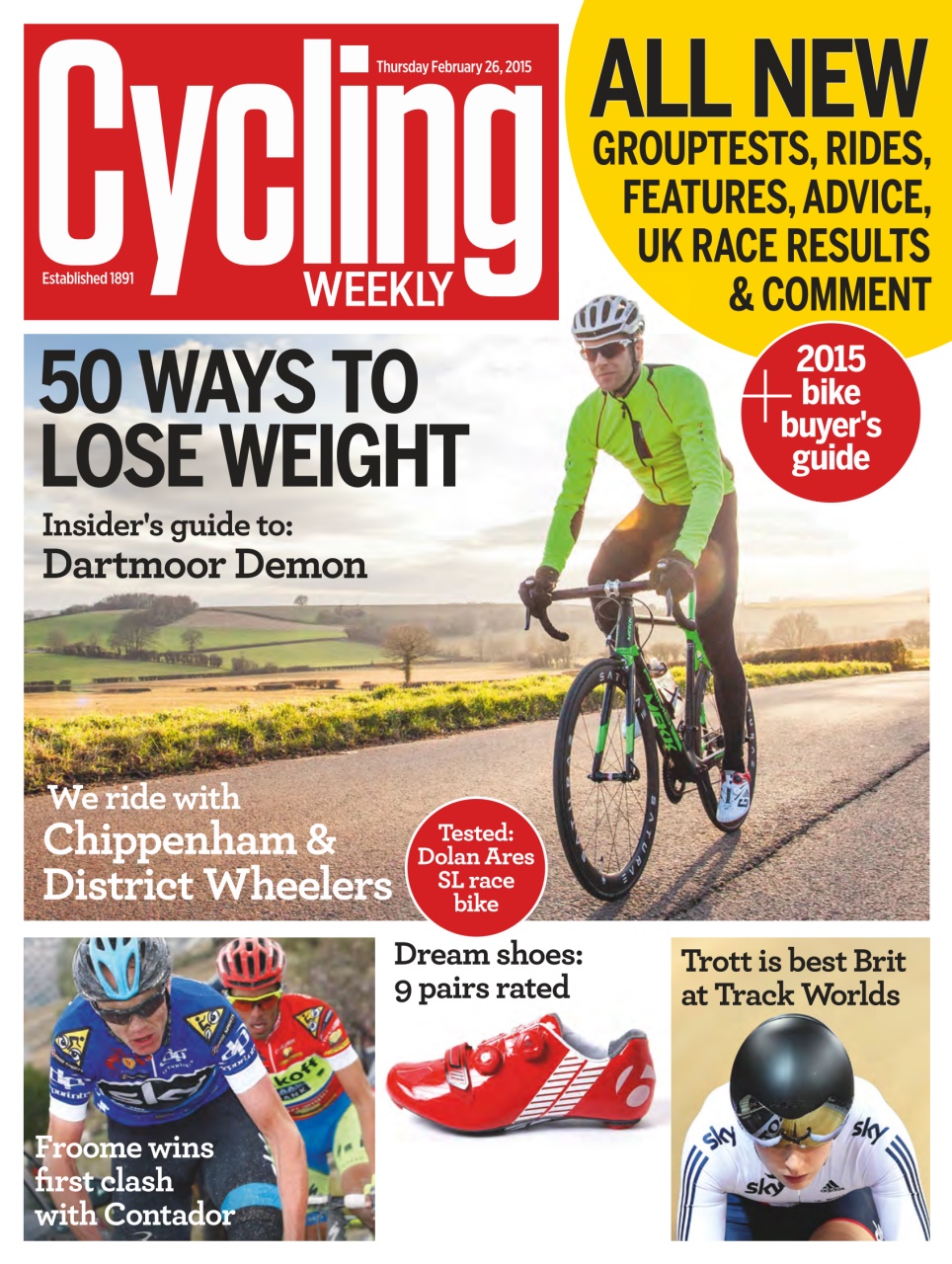 Cycling Weekly Preview Pages