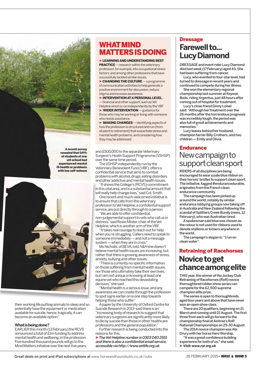 Horse & Hound Preview Pages