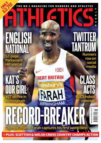 AW – Athletics Weekly Magazine issue 26 February 2015