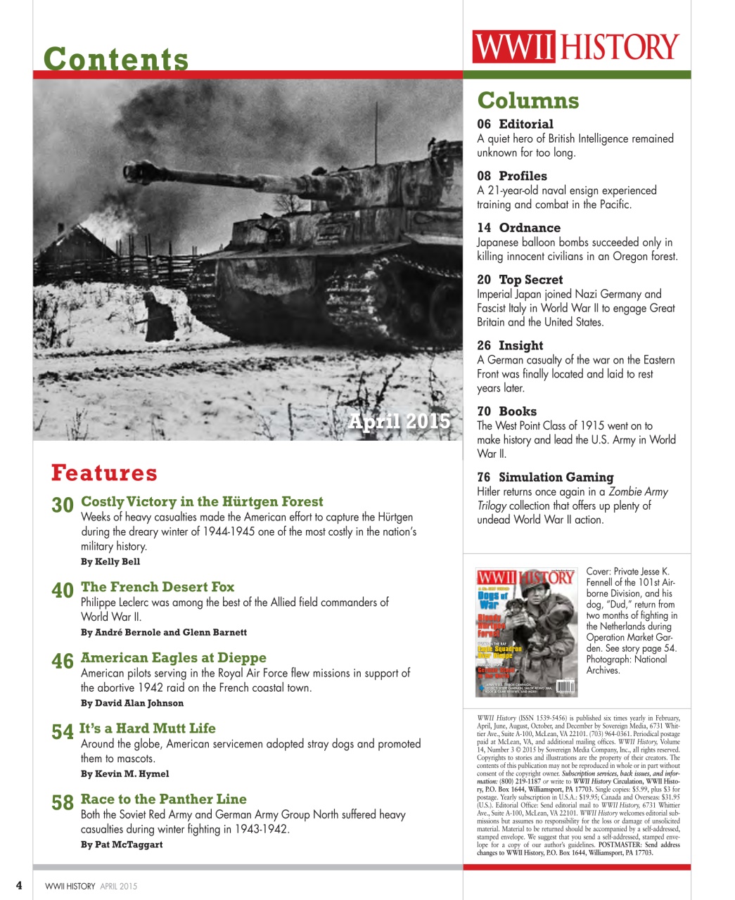 WW2 History Magazine Preview Pages