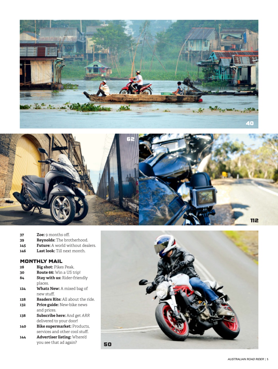 Australian Road Rider Preview Pages