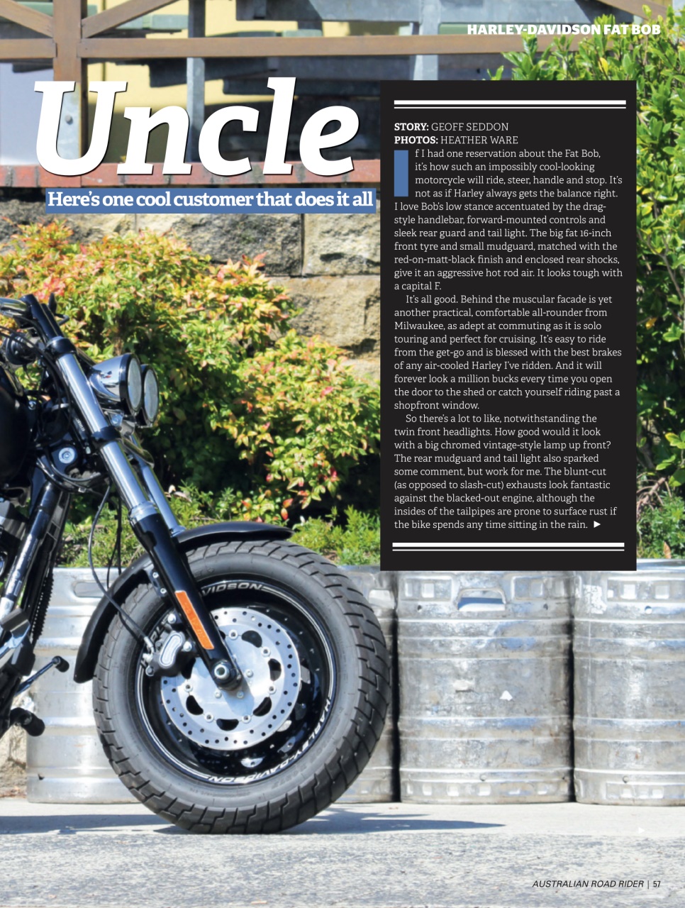 Australian Road Rider Preview Pages