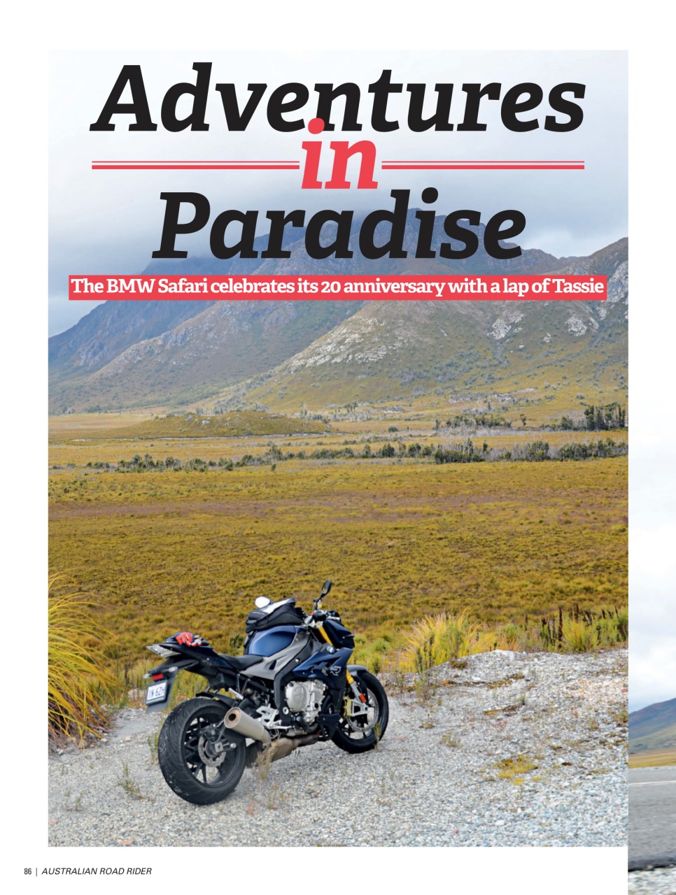 Australian Road Rider Preview Pages