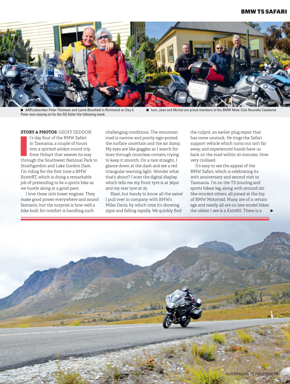 Australian Road Rider Preview Pages