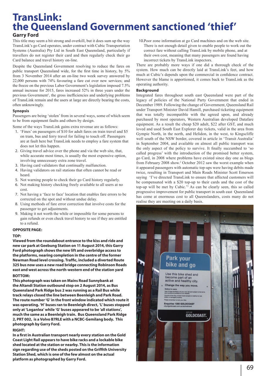 Transit Australia Preview Pages