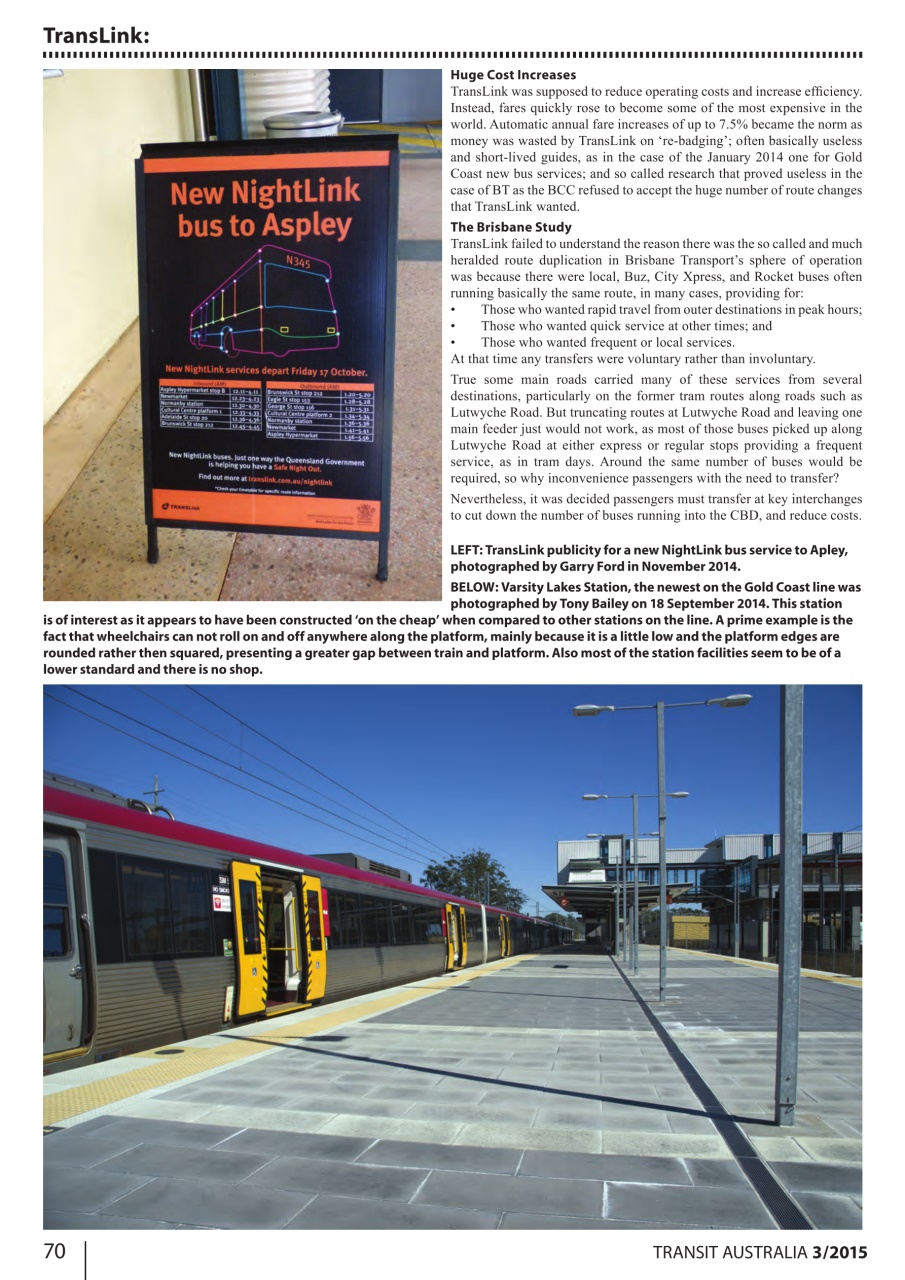 Transit Australia Preview Pages