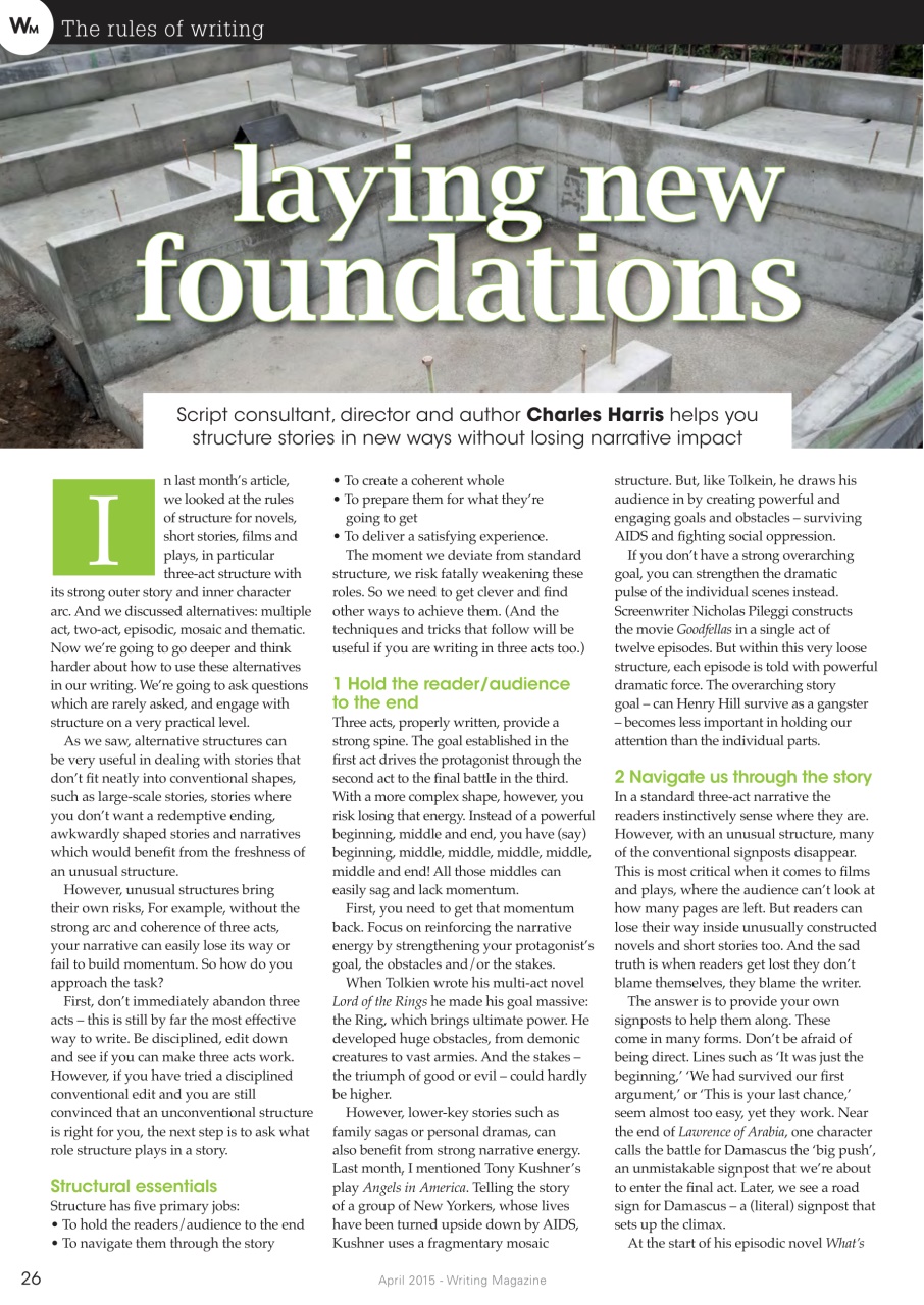 Writing Magazine Preview Pages