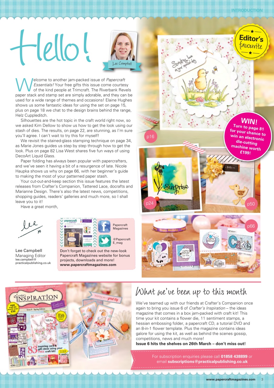 Papercraft Essentials Preview Pages