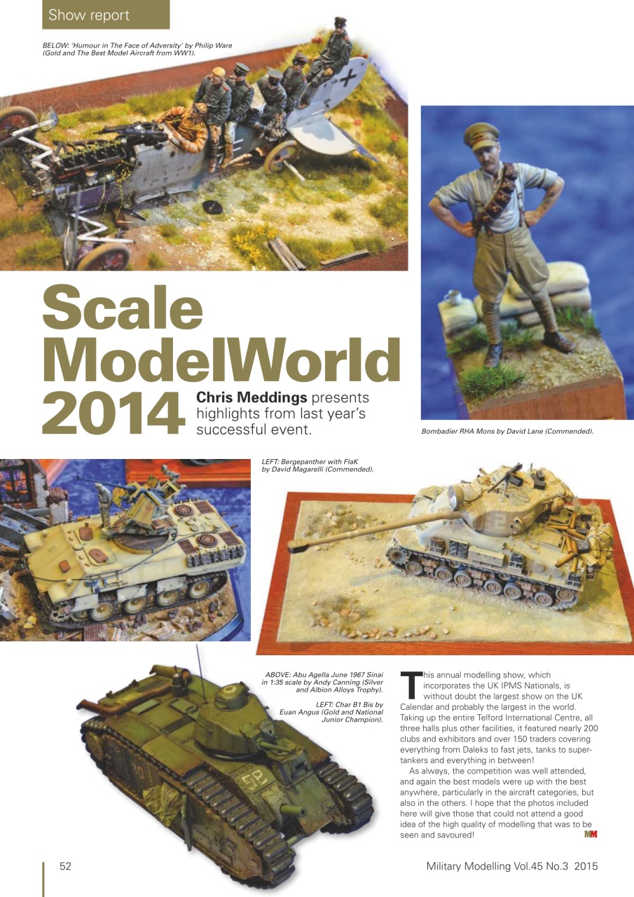 Military Modelling International Magazine Preview Pages