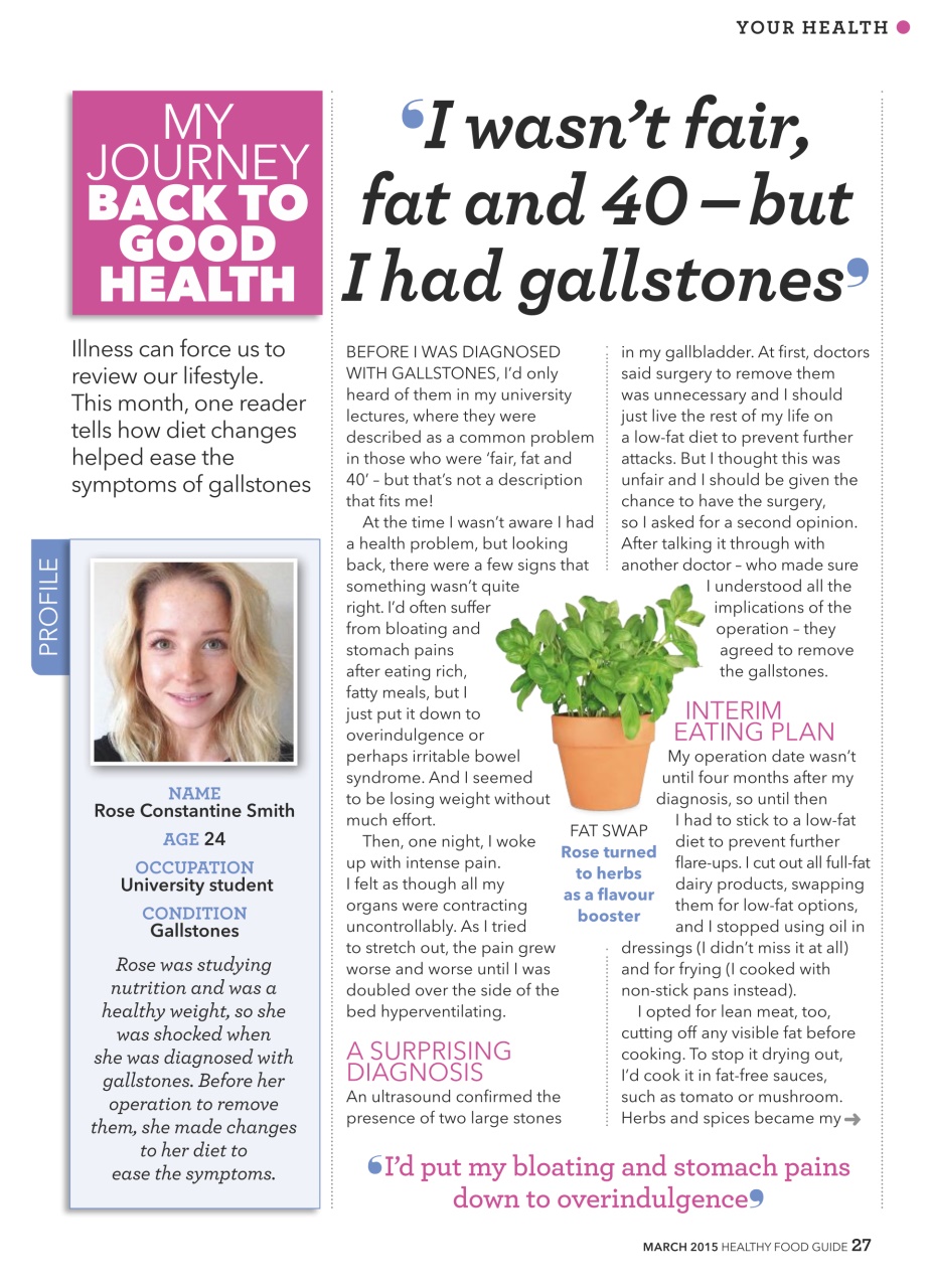 Healthy Food Guide Preview Pages