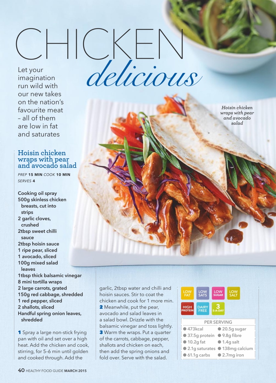 Healthy Food Guide Preview Pages