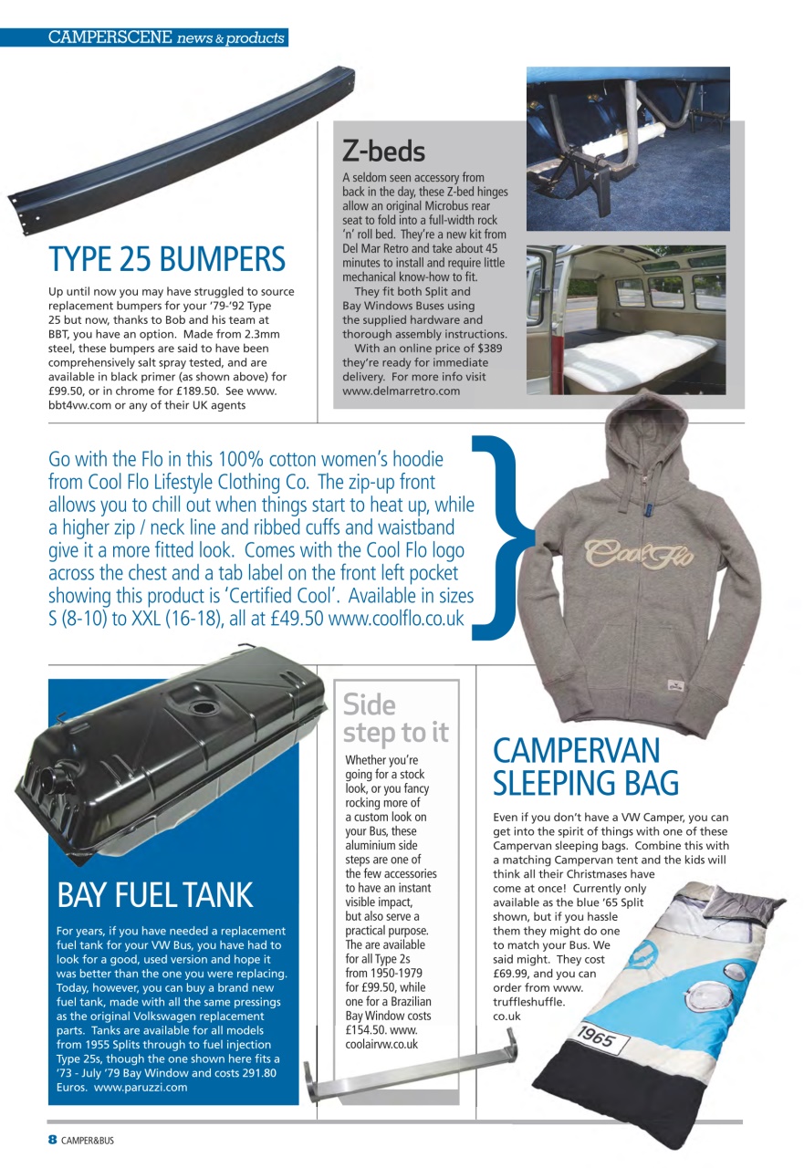 VW Camper Preview Pages