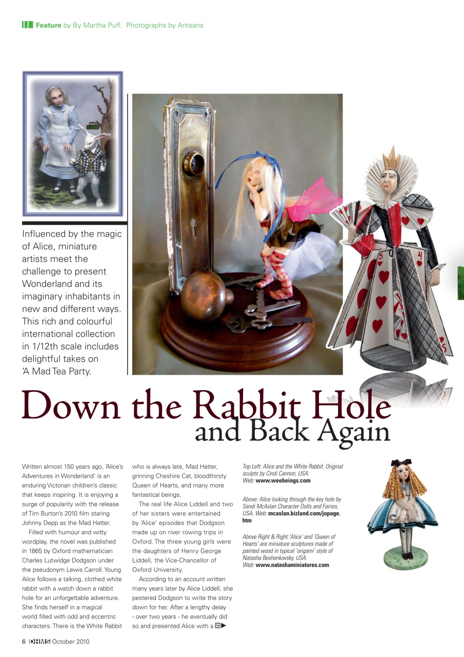 Dolls House and Miniature Scene Preview Pages