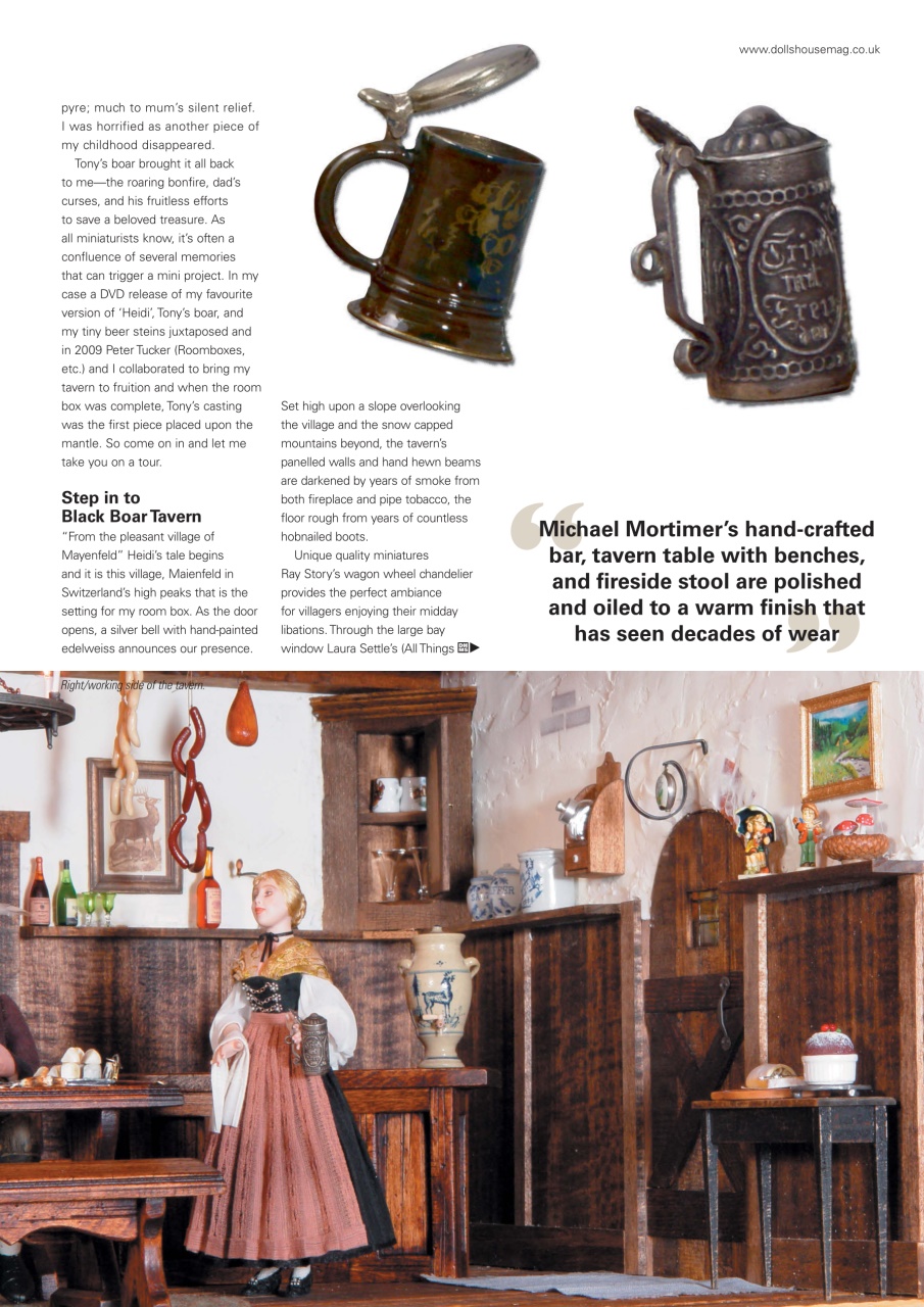 Dolls House and Miniature Scene Preview Pages