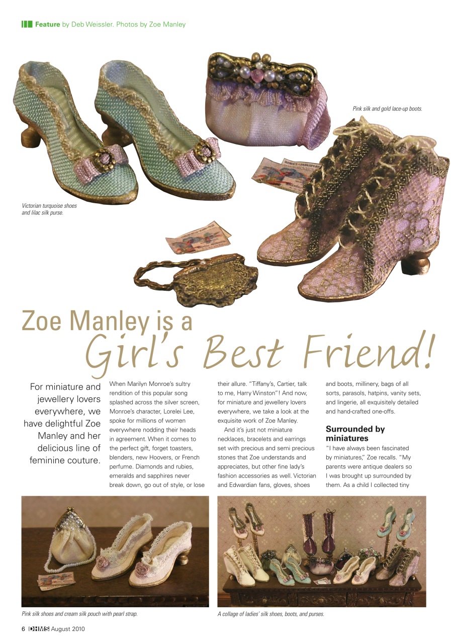 Dolls House and Miniature Scene Preview Pages