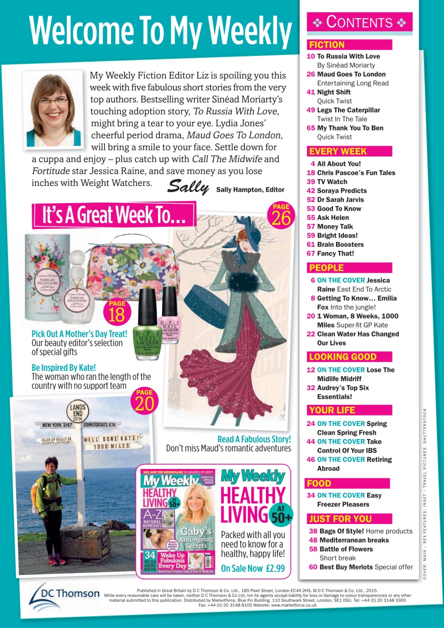 My Weekly Preview Pages