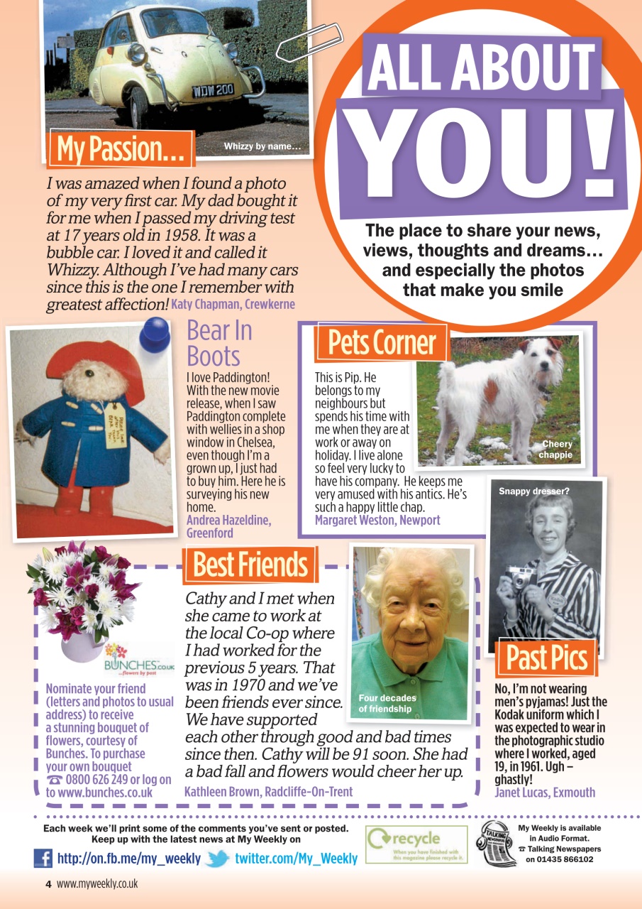 My Weekly Preview Pages