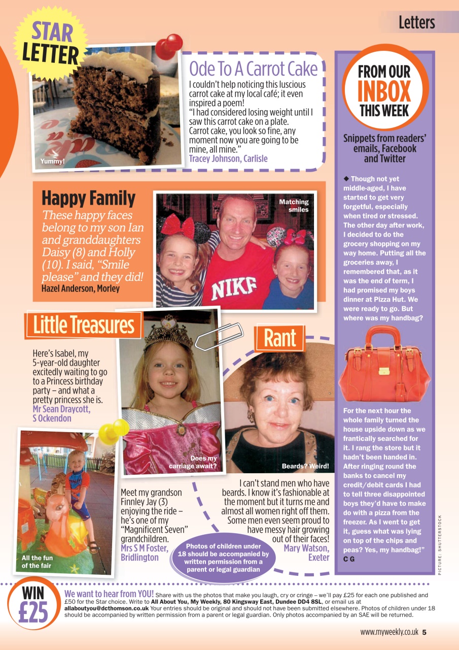 My Weekly Preview Pages