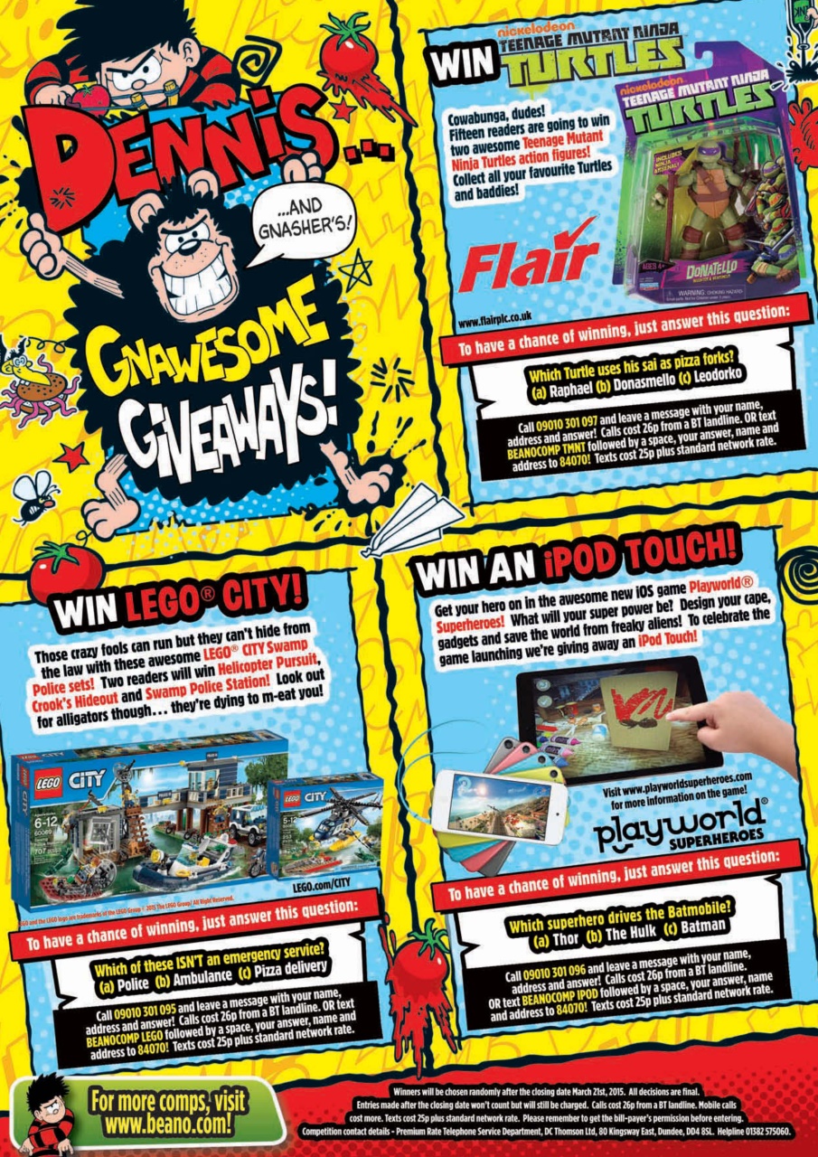 Beano Preview Pages