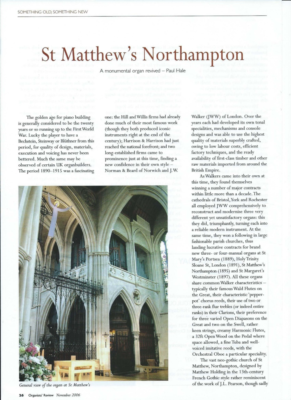 Organists' Review Preview Pages