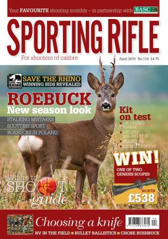 Sporting Rifle issue April 2015