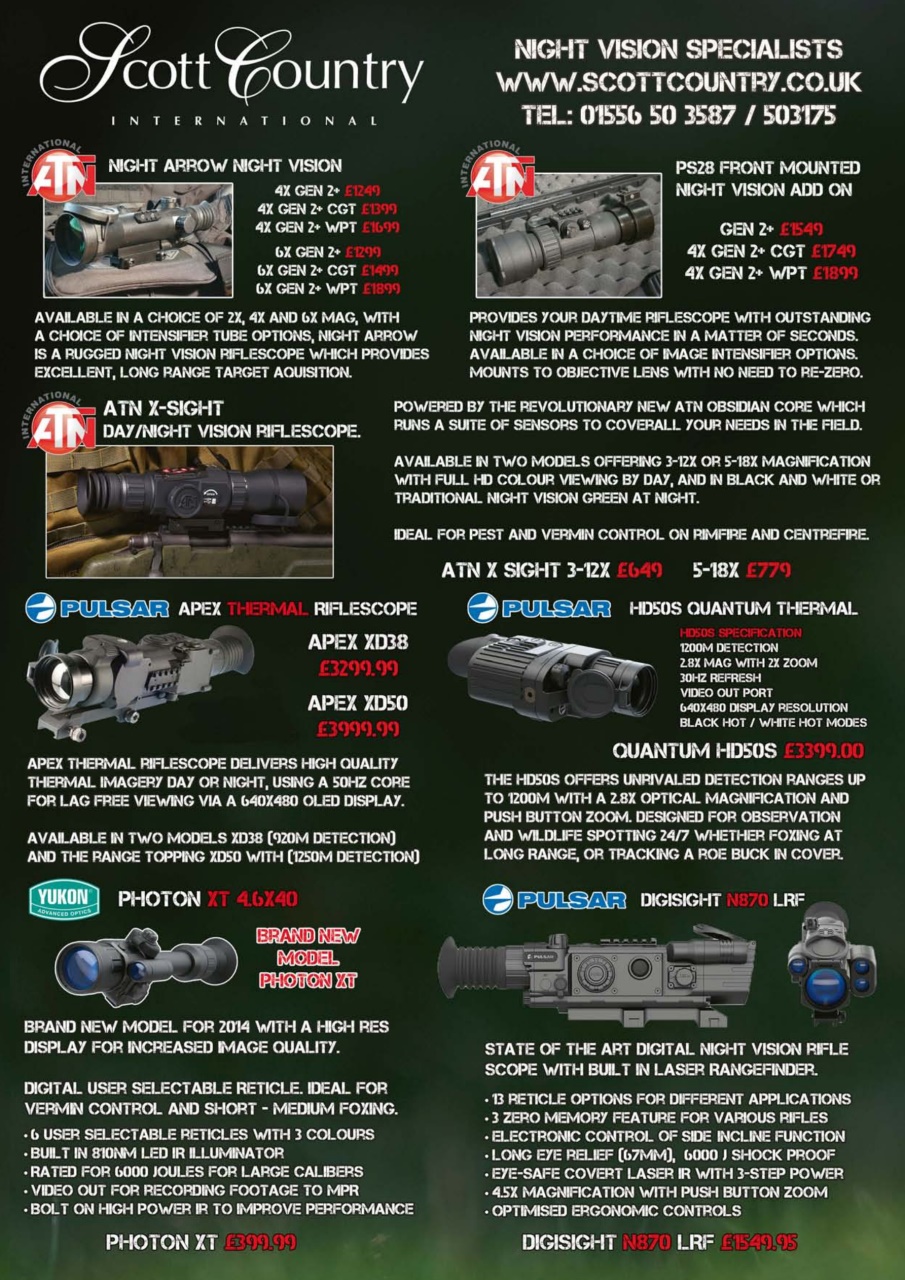 Sporting Rifle Preview Pages