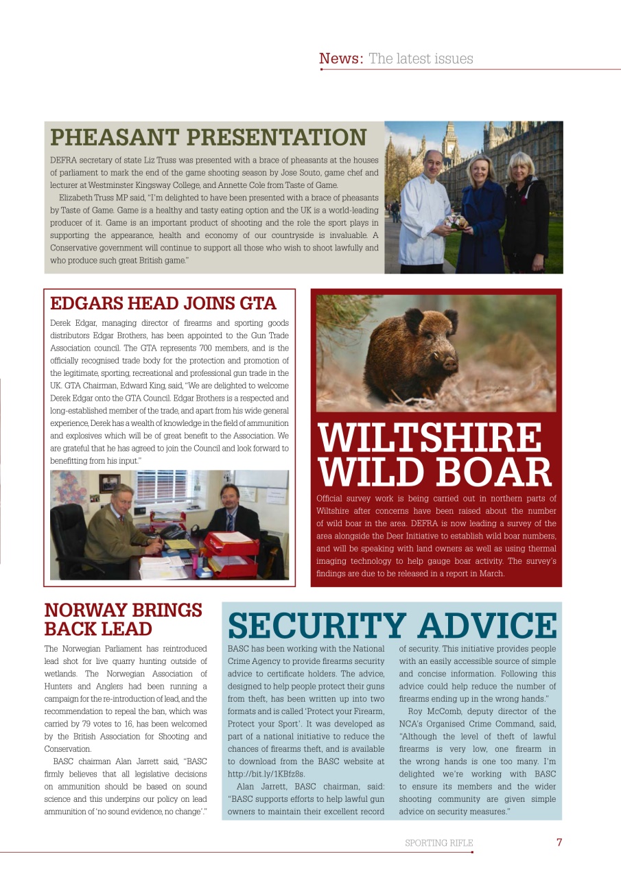 Sporting Rifle Preview Pages