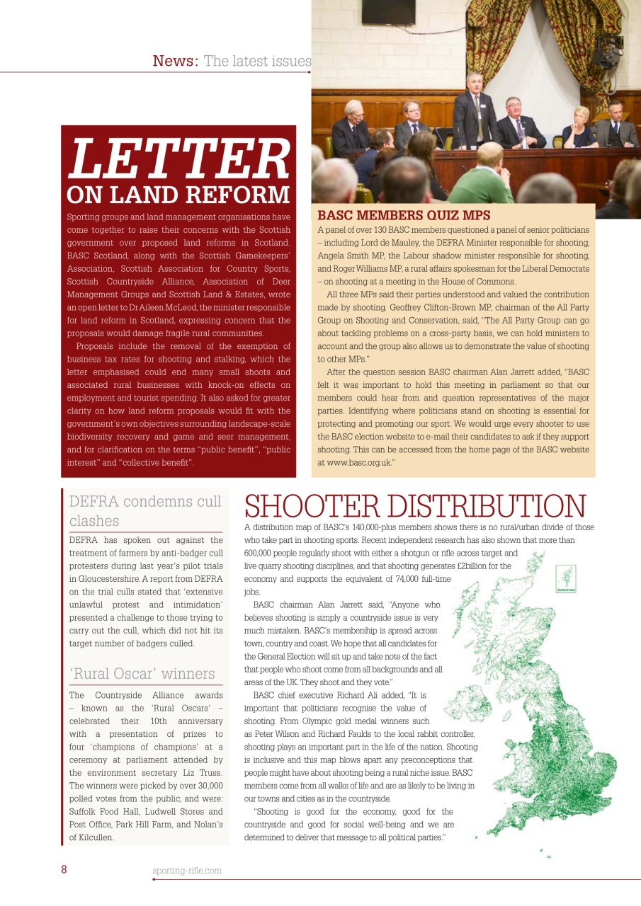 Sporting Rifle Preview Pages