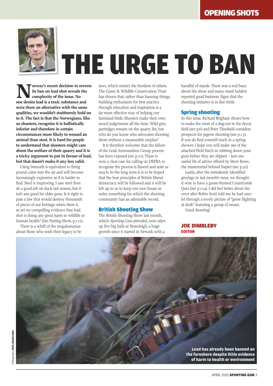 Sporting Gun Preview Pages