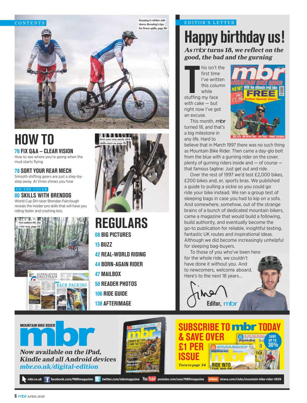 Mountain Bike Rider Preview Pages