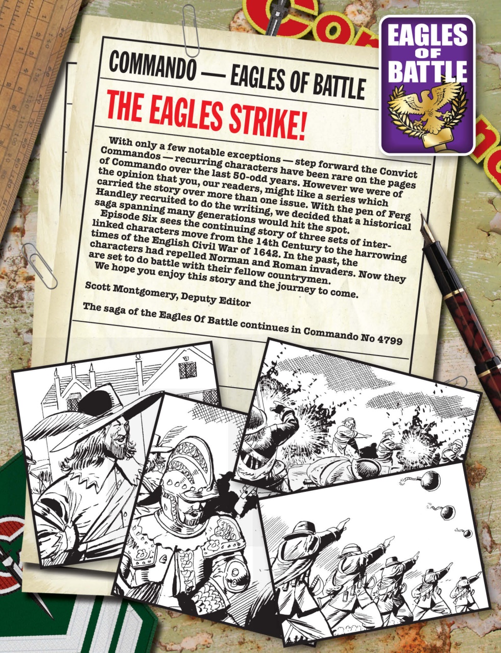 Commando Preview Pages