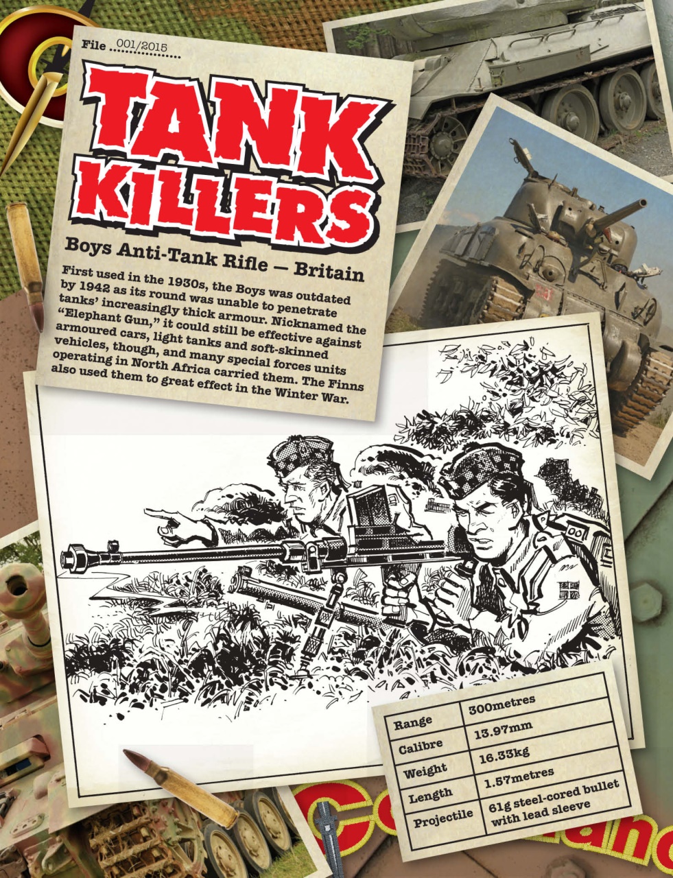 Commando Preview Pages