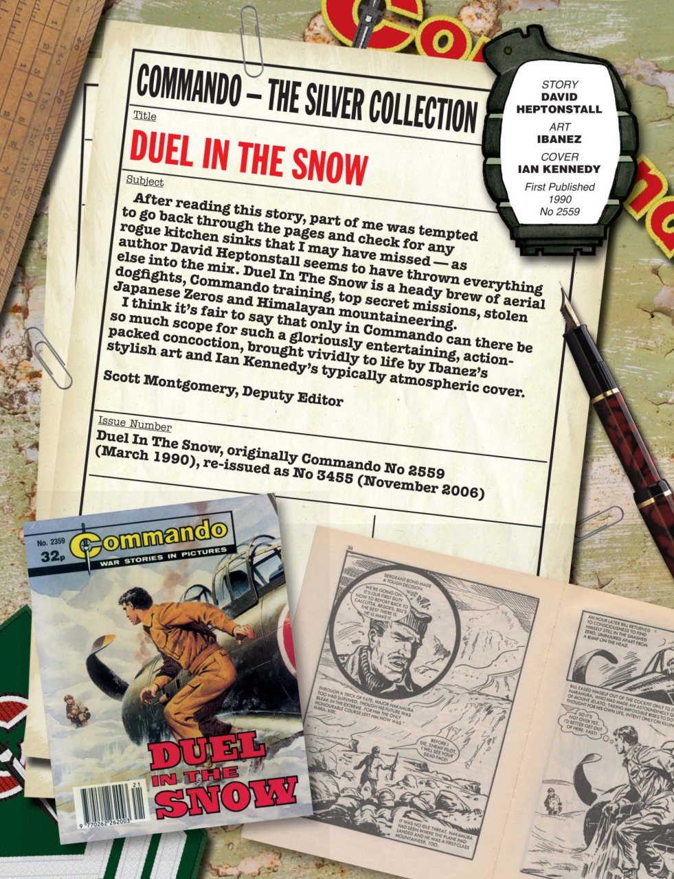 Commando Preview Pages