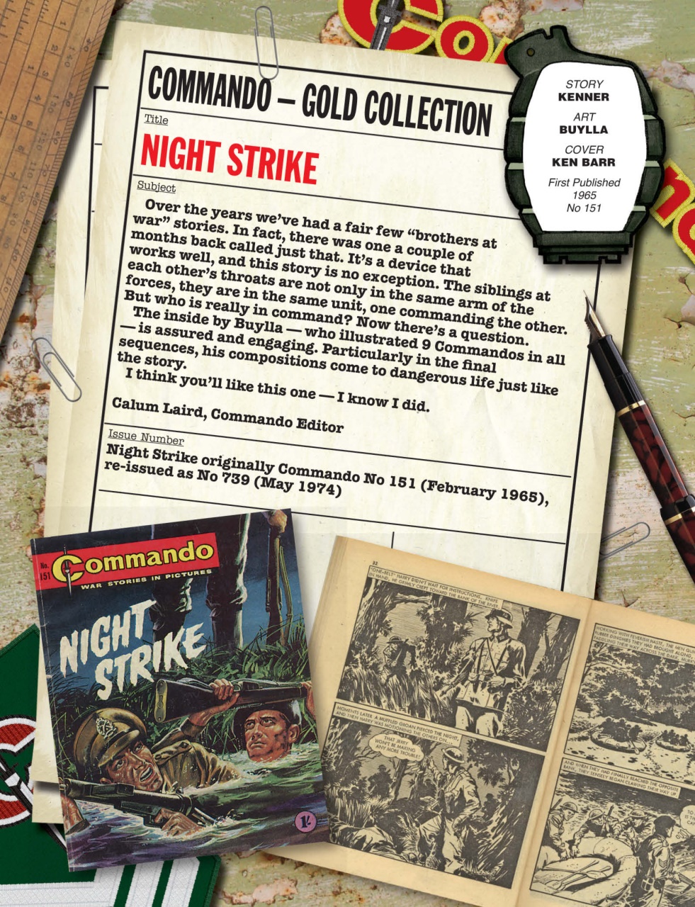 Commando Preview Pages