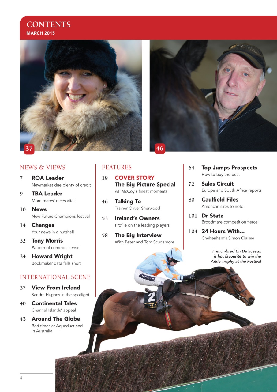 The Owner Breeder Preview Pages